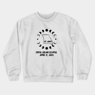 Missouri Total Solar Eclipse Crewneck Sweatshirt